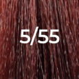 LIGHT BROWN VIBRANT RED 5/55